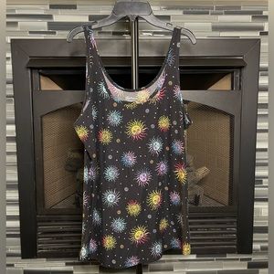 NOBO No Boundaries Celestial Sleeveless Tank Top - Size 3XL / XXXL